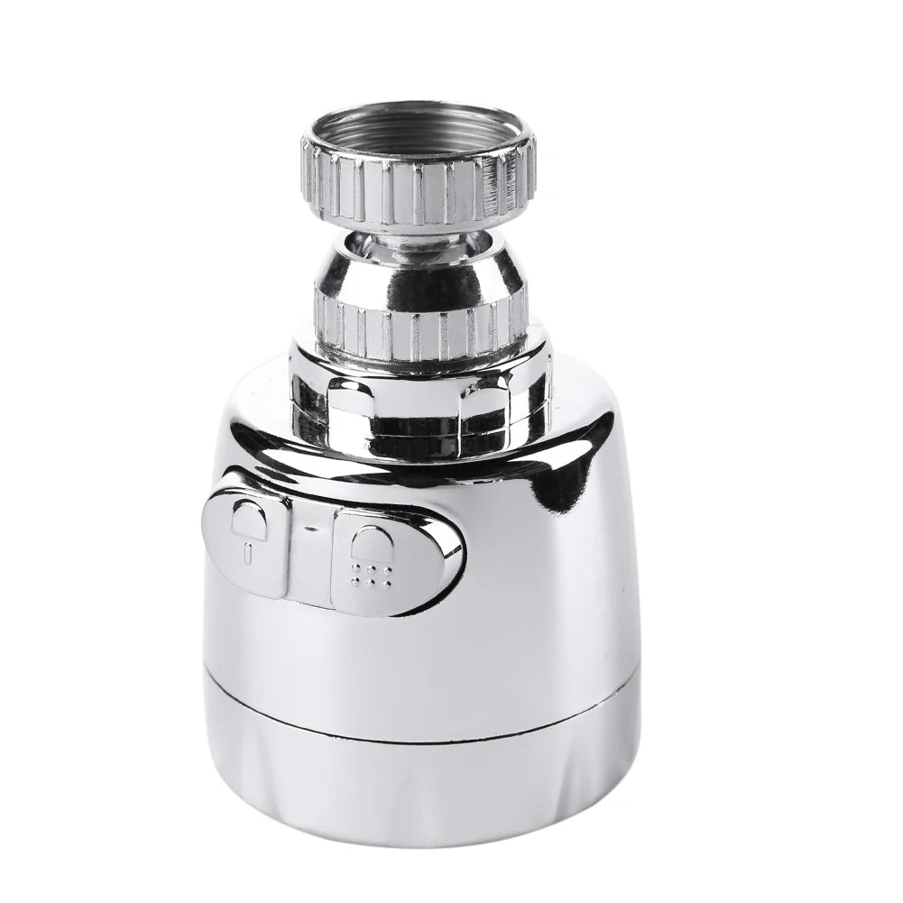 360° Rotating Kitchen Faucet Adapter – 2/3 Mode Water Saving Tap Nozzle Spray Filter | Universal Sink Extender UK