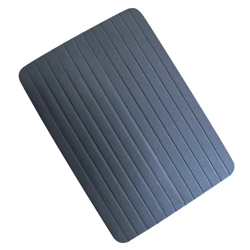 Aluminium Fast Defrosting Tray – Rapid Frozen Meat Thawing Plate for Chicken, Fish & Food | Kitchen Gadget