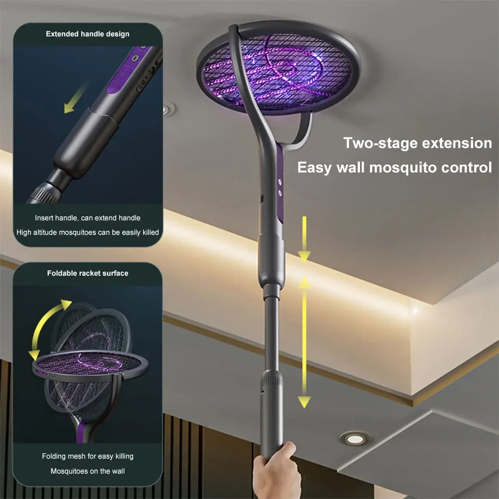 Electric Mosquito Zapper Racket – USB  Rechargeable Bug Killer | UK Garden & Home  Summer Essential