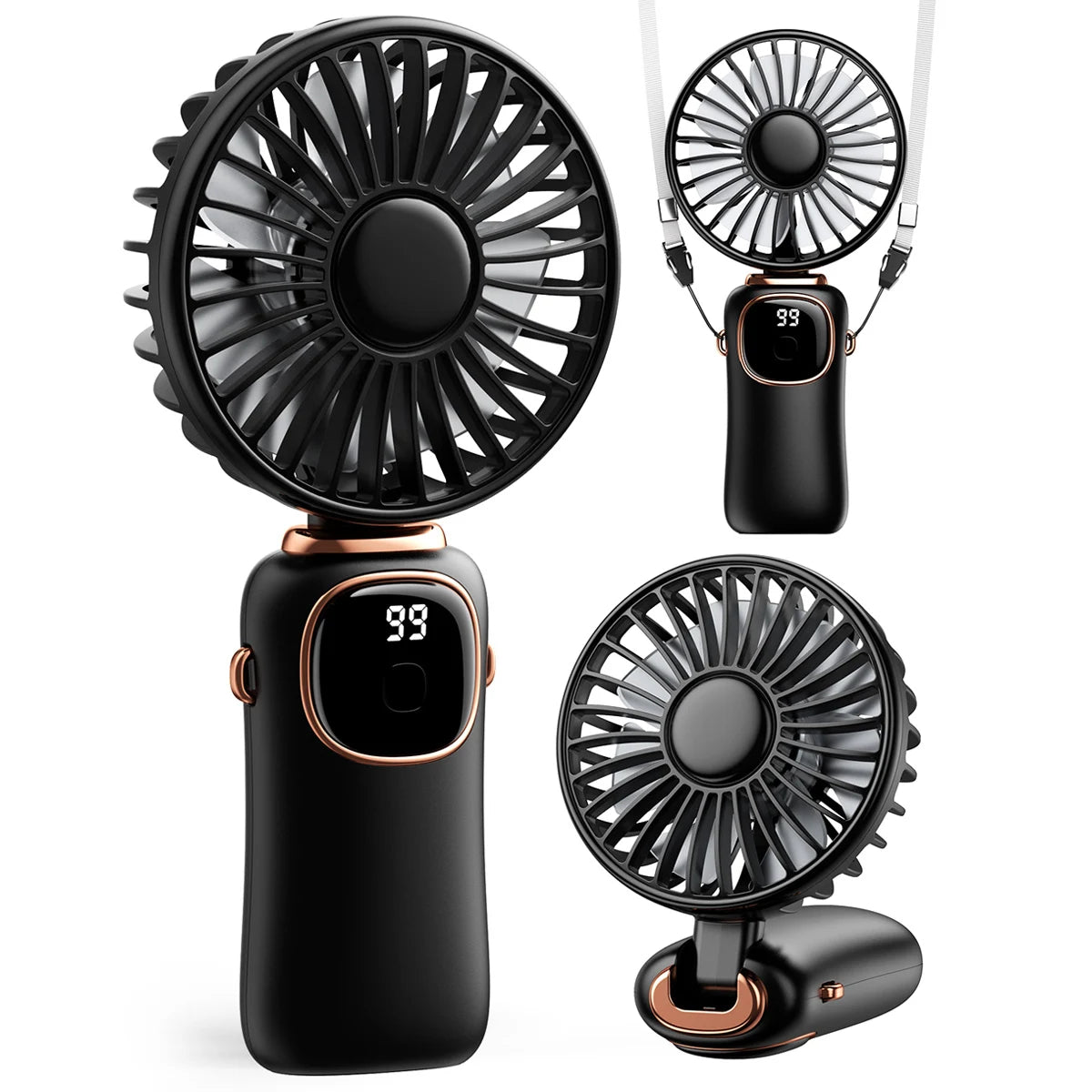 Portable Misting Fan UK – Rechargeable Handheld Cooling Fan with Water Spray | Snug&Styles