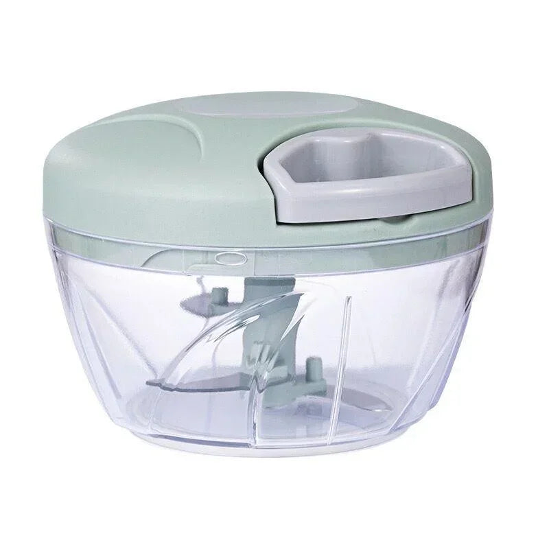 Manual Hand Pull Food Chopper 500/900ML – Multifunction Vegetable & Garlic Cutter, Onion Chopper Salad Maker Kitchen Tool