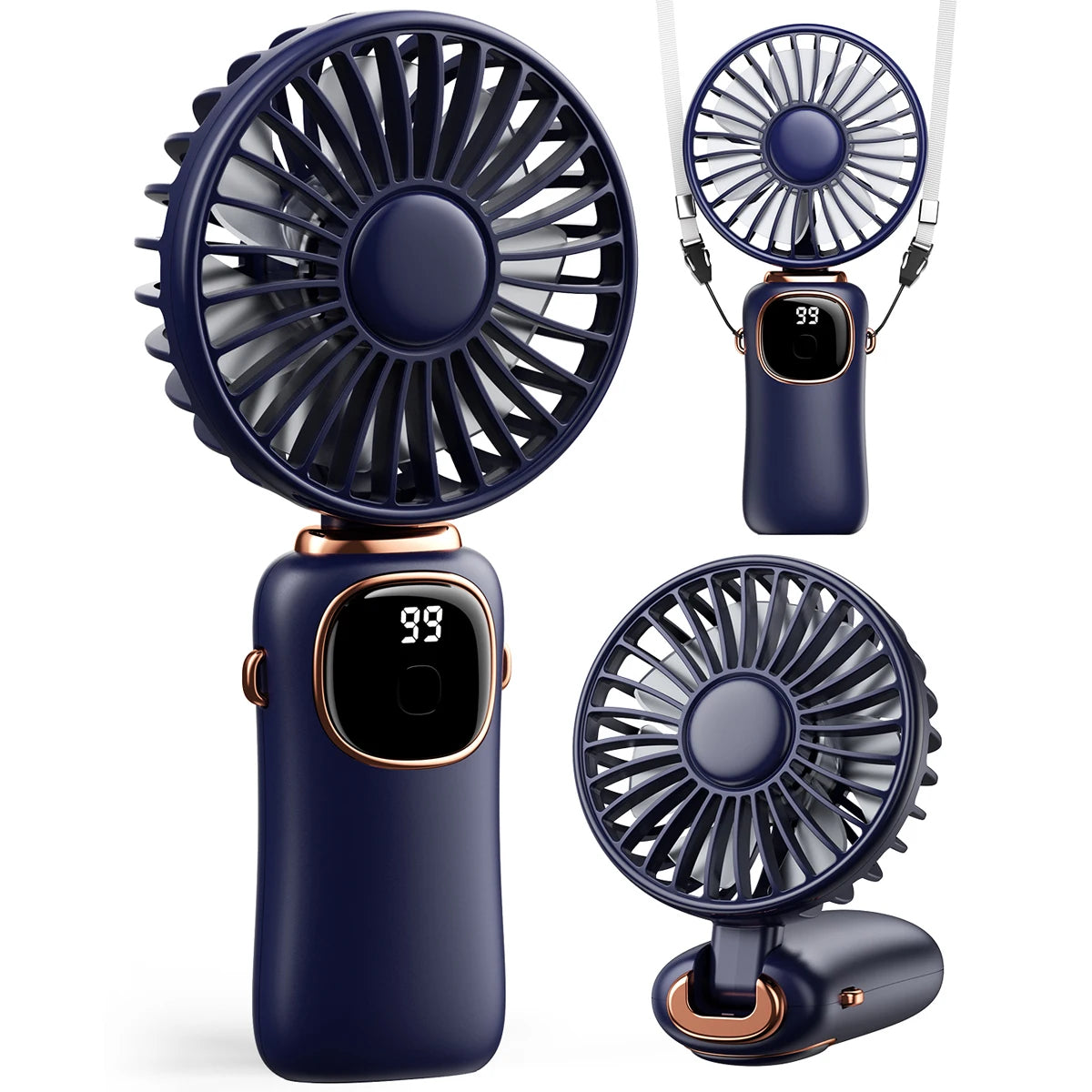 Portable Misting Fan UK – Rechargeable Handheld Cooling Fan with Water Spray | Snug&Styles