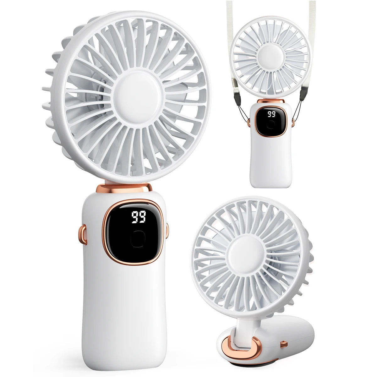 Portable Misting Fan UK – Rechargeable Handheld Cooling Fan with Water Spray | Snug&Styles